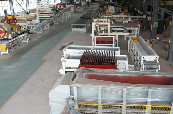 Отгрузка для производственной линии по производству глиняного кирпича из цеха ББТ