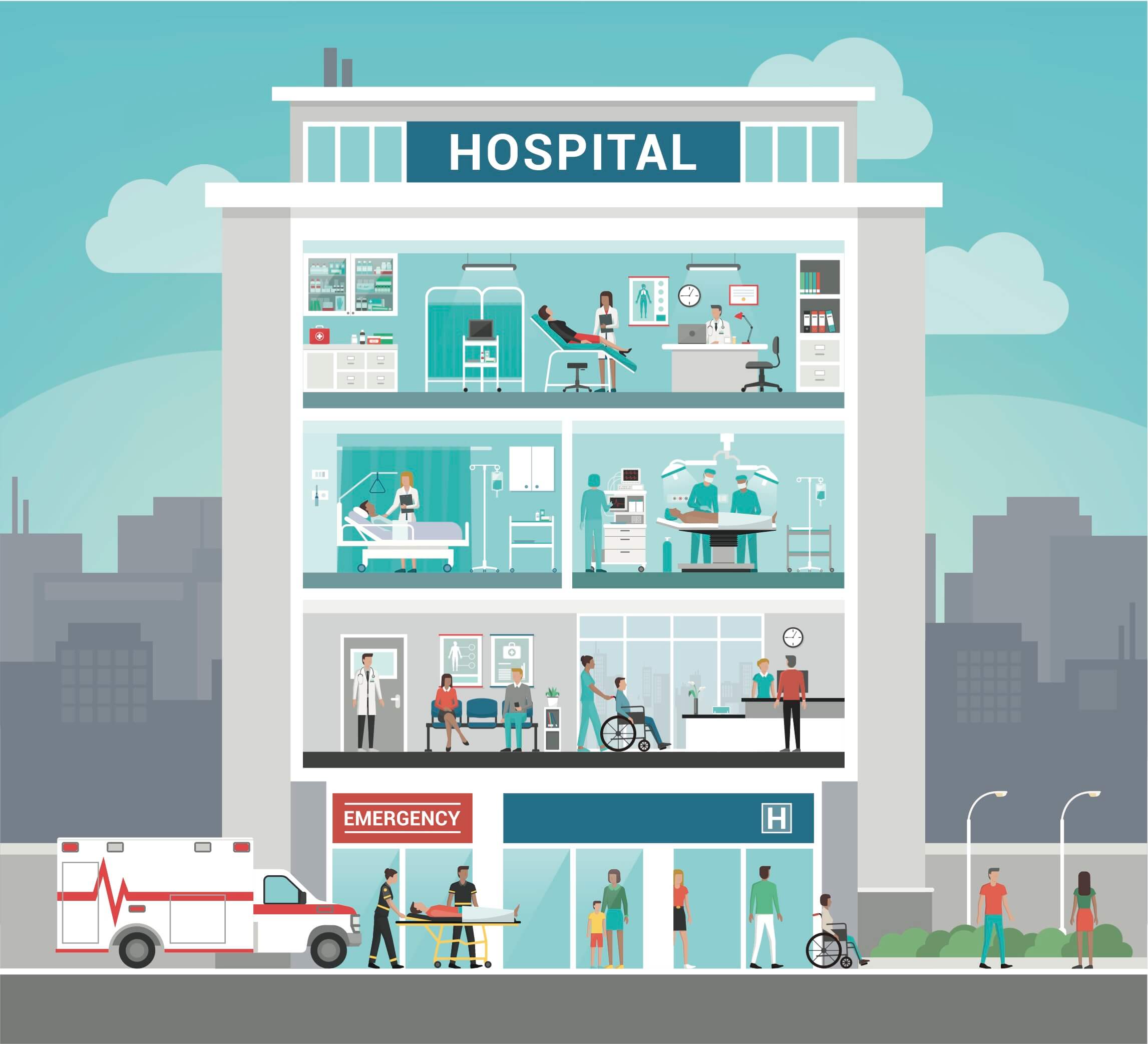 Компания Happycare предлагает новое больничное решение!