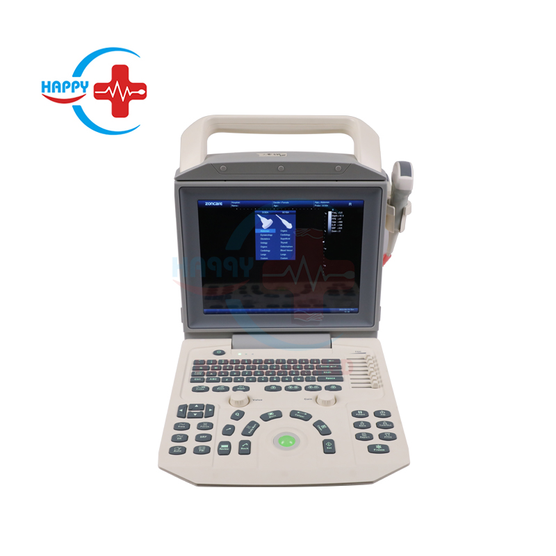 HC-A002A УЗИ-аппарат для человека Черно-белая ультразвуковая система ветеринарный портативный ультразвуковой аппарат