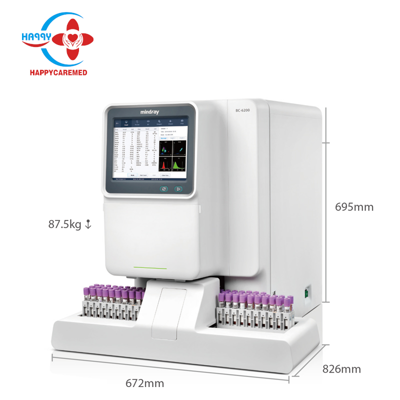 Mindray BC-6200 Новый клеточный счетчик, автоматический анализатор крови человека.