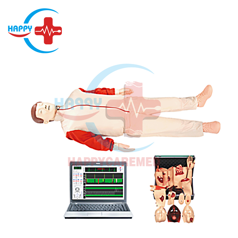 HC-S012 Усовершенствованный медицинский тренажер для обучения первой помощи при СЛР, симулятор травмы