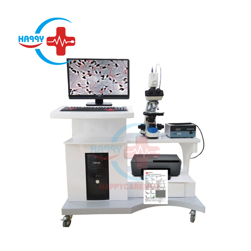 HC-B028 Высококачественное лабораторное оборудование Тележка Анализ спермы Медицинское оборудование Автоматизированный компьютерный анализатор спермы - Hakai Medical Equipment