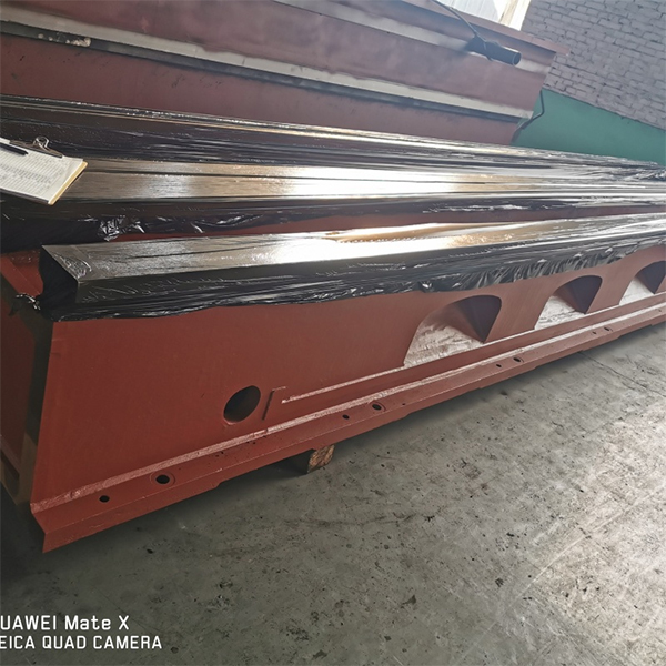 Уведомление об отгрузке 7-метровой станины станка от г-на Мэна, провинция Шаньдун