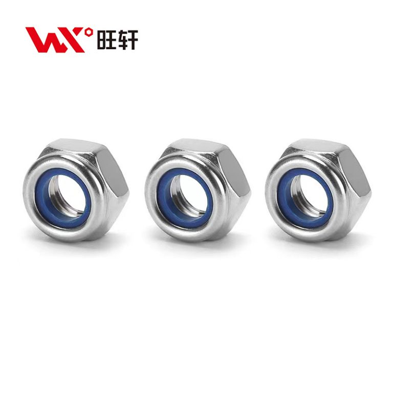 Гайка шестигранная оцинкованная с нейлоновой вставкой DIN982 DIN985 - Handan Wangxuan Fastener Manufacturing Co., LTD