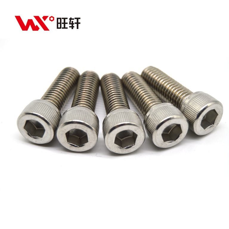 SS201 SS304 SS316 Нержавеющая сталь DIN912 Шестигранный болт с шестигранным углублением - Handan Wangxuan Fastener Manufacturing Co., LTD