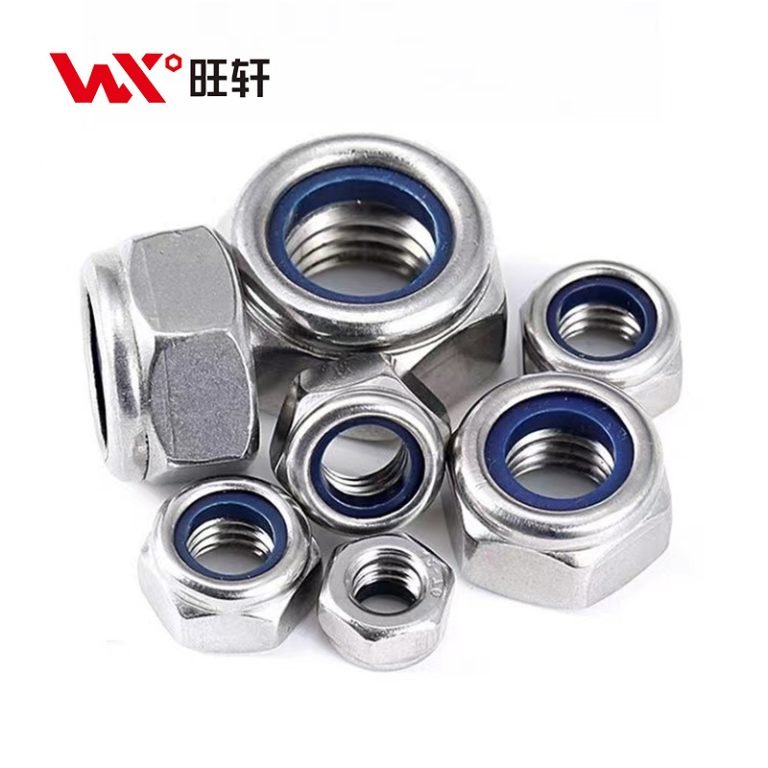 Гайка шестигранная оцинкованная с нейлоновой вставкой DIN982 DIN985 - Handan Wangxuan Fastener Manufacturing Co., LTD