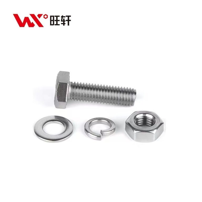 Нержавеющая сталь SS201 SS304 SS316 Din931 Din933 шестигранный болт - Handan Wangxuan Fastener Manufacturing Co., LTD