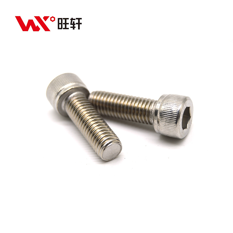 SS201 SS304 SS316 Нержавеющая сталь DIN912 Шестигранный болт с шестигранным углублением