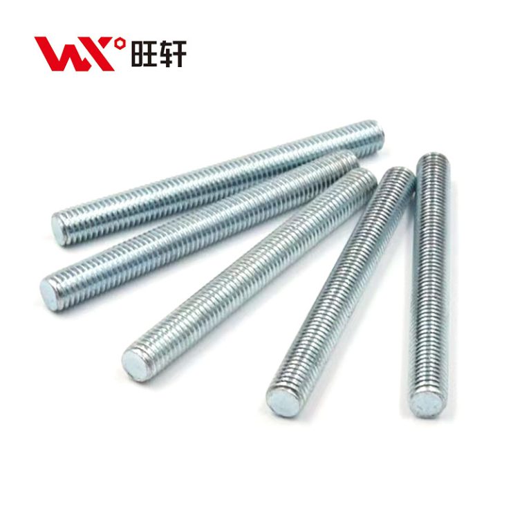 Заводской стержень DIN976 с резьбой, желтый, белый, черный - Handan Wangxuan Fastener Manufacturing Co., LTD
