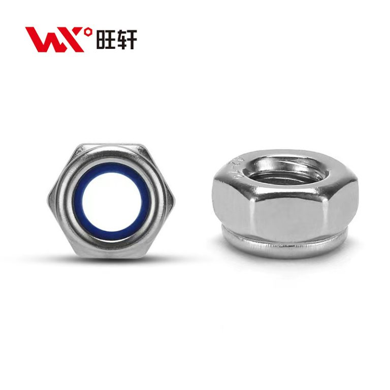 Гайка шестигранная оцинкованная с нейлоновой вставкой DIN982 DIN985 - Handan Wangxuan Fastener Manufacturing Co., LTD
