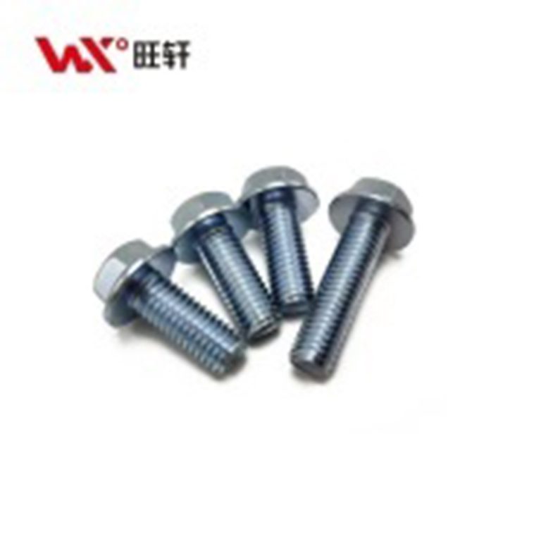 Класс 8.8 Синий белый цинк углеродистая сталь Фланцевый болт DIN6921 - Handan Wangxuan Fastener Manufacturing Co., LTD