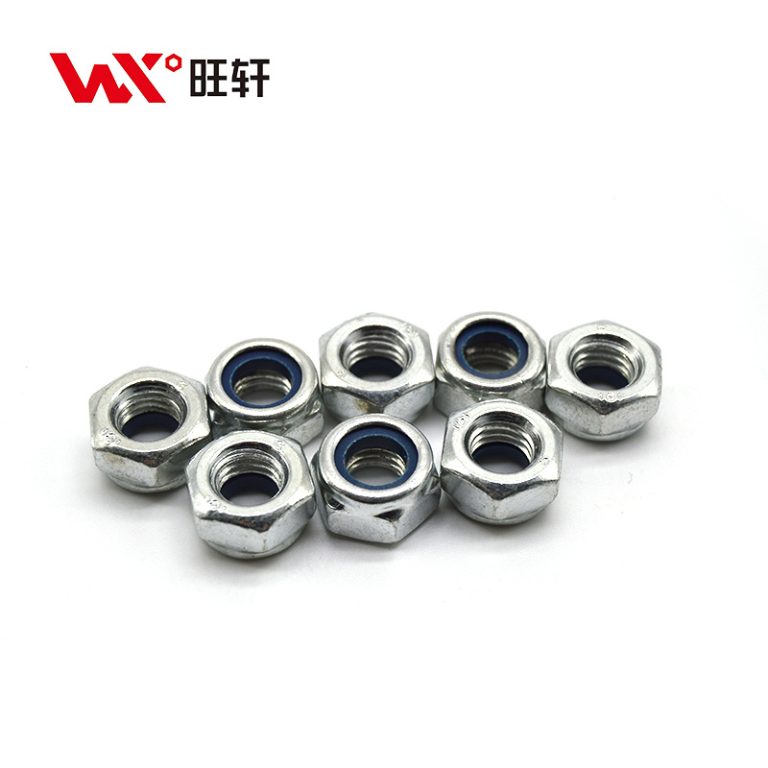 Гайка шестигранная оцинкованная с нейлоновой вставкой DIN982 DIN985 - Handan Wangxuan Fastener Manufacturing Co., LTD