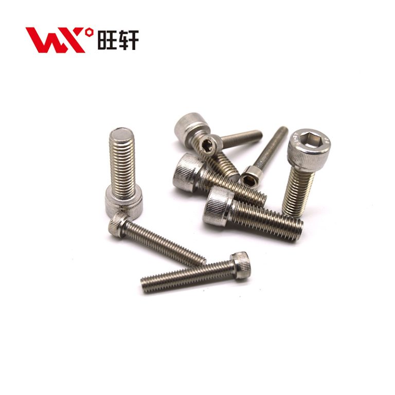 SS201 SS304 SS316 Нержавеющая сталь DIN912 Шестигранный болт с шестигранным углублением - Handan Wangxuan Fastener Manufacturing Co., LTD