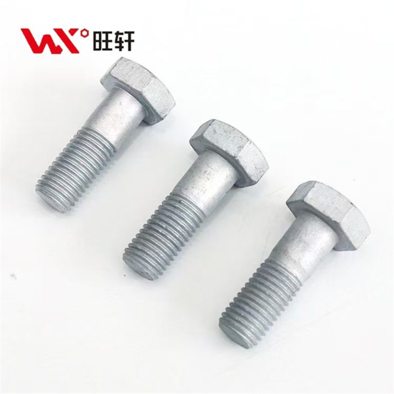ASTM A325//A325M тяжелый шестигранный структурный болт черный HDG PTFE - Handan Wangxuan Fastener Manufacturing Co., LTD