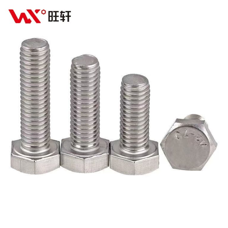 Нержавеющая сталь SS201 SS304 SS316 Din931 Din933 шестигранный болт - Handan Wangxuan Fastener Manufacturing Co., LTD
