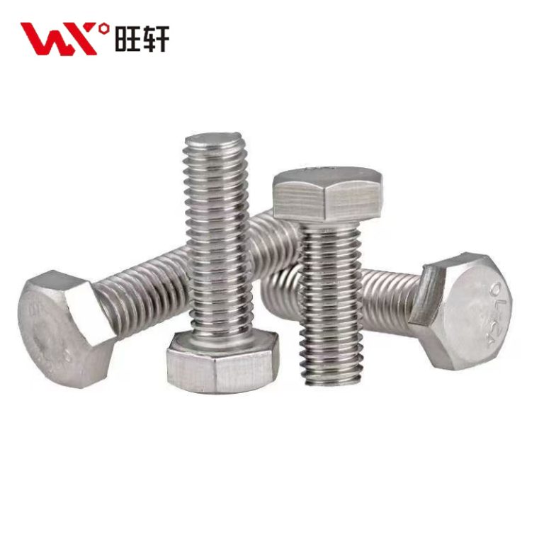 Нержавеющая сталь SS201 SS304 SS316 Din931 Din933 шестигранный болт - Handan Wangxuan Fastener Manufacturing Co., LTD
