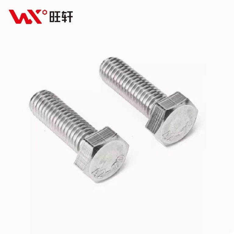 Нержавеющая сталь SS201 SS304 SS316 Din931 Din933 шестигранный болт - Handan Wangxuan Fastener Manufacturing Co., LTD