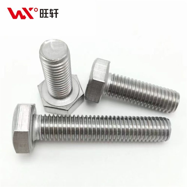 Нержавеющая сталь SS201 SS304 SS316 Din931 Din933 шестигранный болт - Handan Wangxuan Fastener Manufacturing Co., LTD
