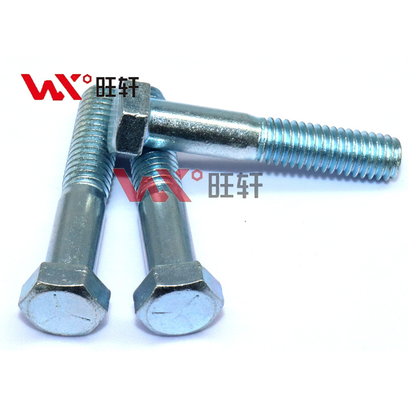 Болт UNC UNF шестигранный 3/8*2″ класс 5 цинк