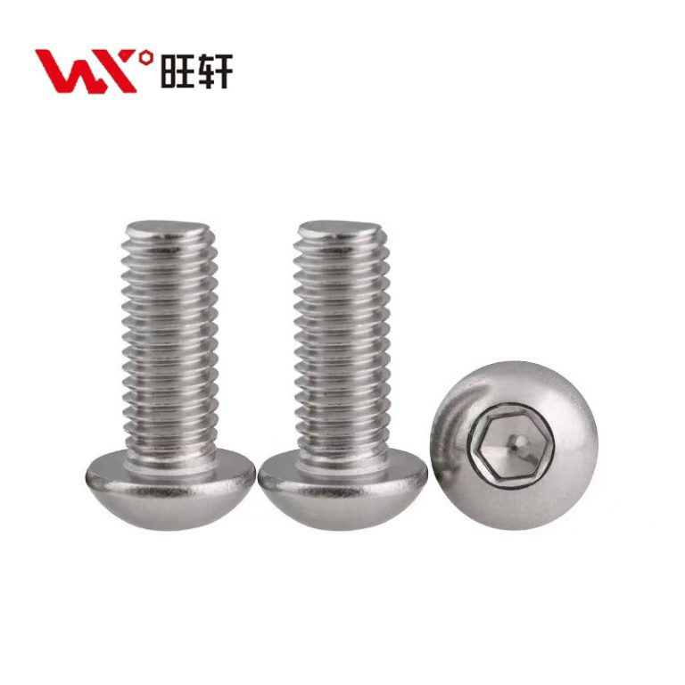 Нержавеющая сталь A2-70 A4-80 SS201 SS304 SS316 ISO7380 Винты с полукруглой головкой и шестигранным углублением - Handan Wangxuan Fastener Manufacturing Co., LTD