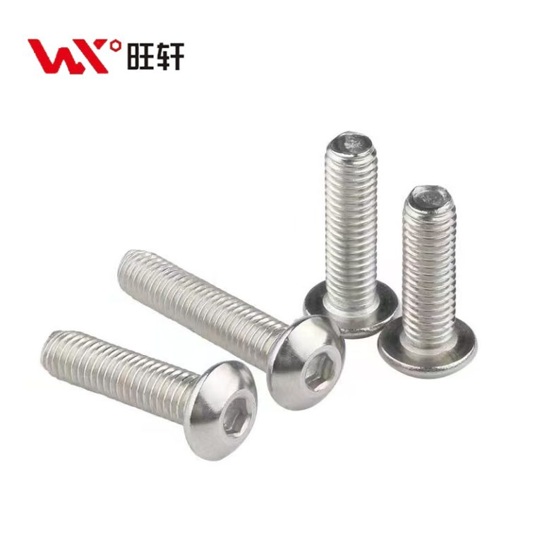 Нержавеющая сталь A2-70 A4-80 SS201 SS304 SS316 ISO7380 Винты с полукруглой головкой и шестигранным углублением - Handan Wangxuan Fastener Manufacturing Co., LTD