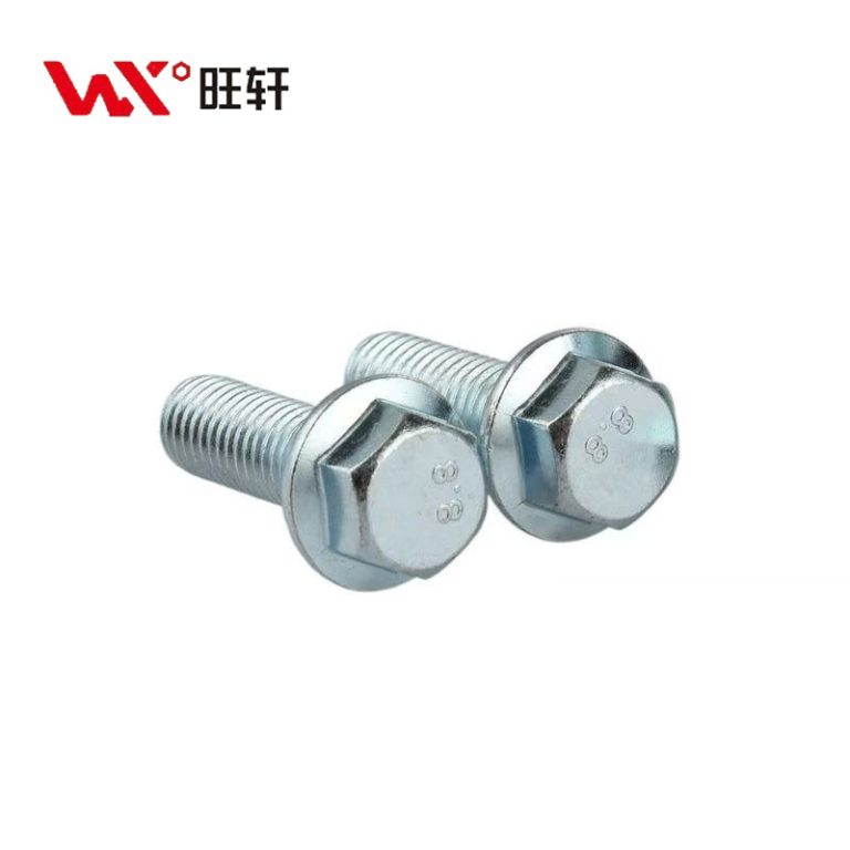 Класс 8.8 Синий белый цинк углеродистая сталь Фланцевый болт DIN6921 - Handan Wangxuan Fastener Manufacturing Co., LTD