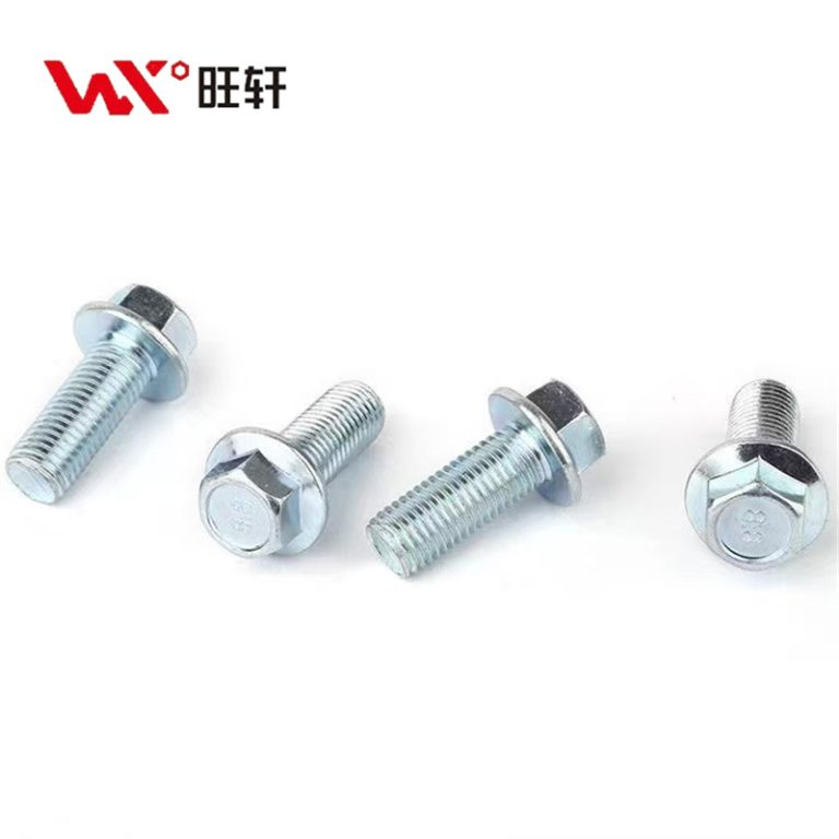 Класс 8.8 Синий белый цинк углеродистая сталь Фланцевый болт DIN6921 - Handan Wangxuan Fastener Manufacturing Co., LTD