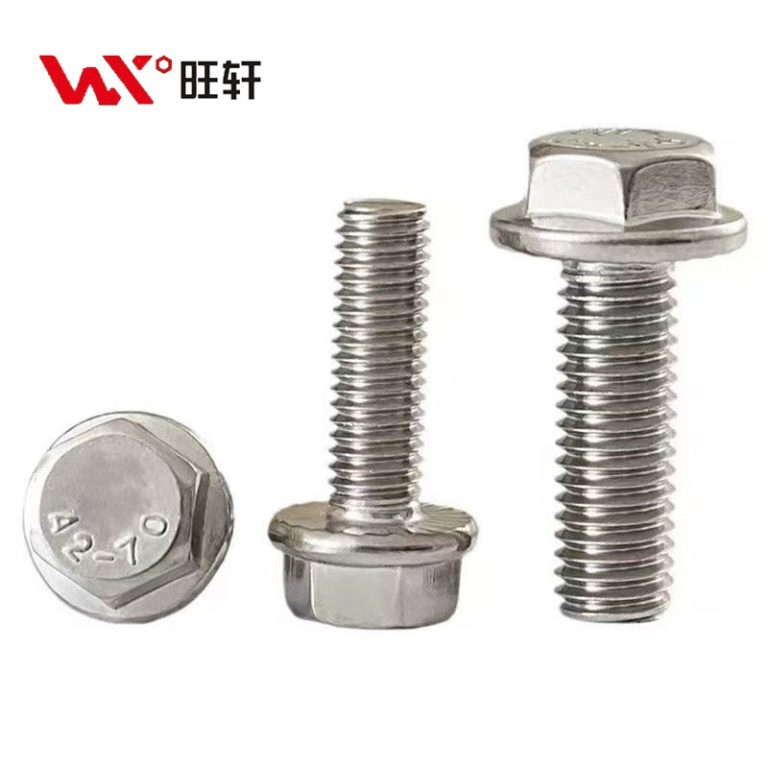 Нержавеющая сталь A2-70 A4-80 SS201 SS304 SS316 DIN6921 Фланцевые болты - Handan Wangxuan Fastener Manufacturing Co., LTD