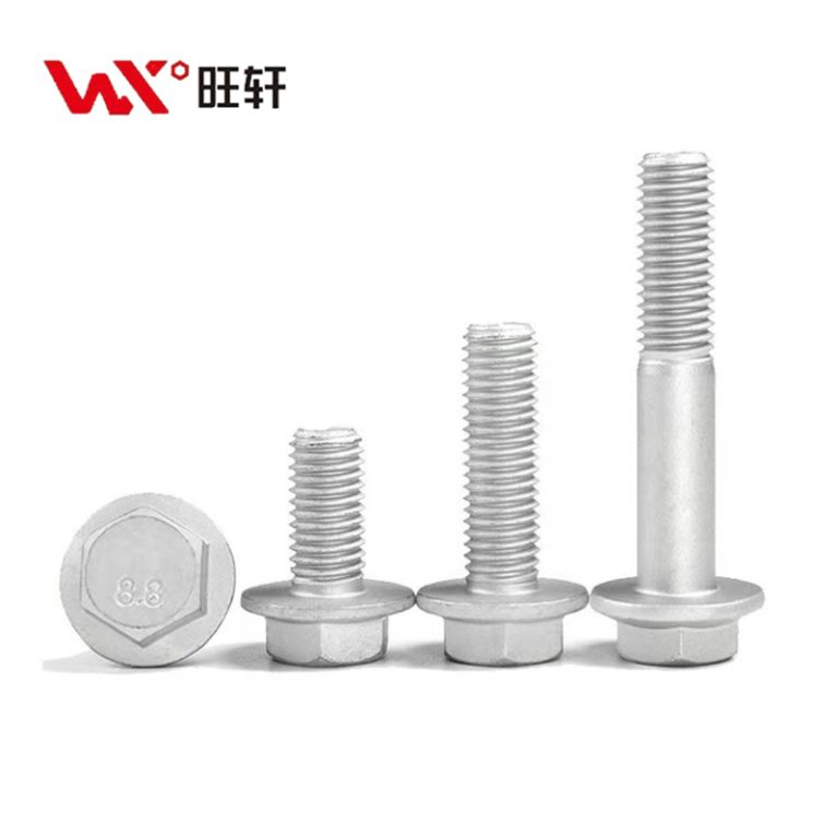 Горячеоцинкованные HDG фланцевые болты DIN 6921 класса 4.8 8.8 10.9 12.9 - Handan Wangxuan Fastener Manufacturing Co., LTD