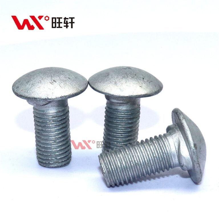 Болты с квадратным подголовком DIN603, класс 4.8, 8.8, 10.9, 12.9, HDG - Handan Wangxuan Fastener Manufacturing Co., LTD