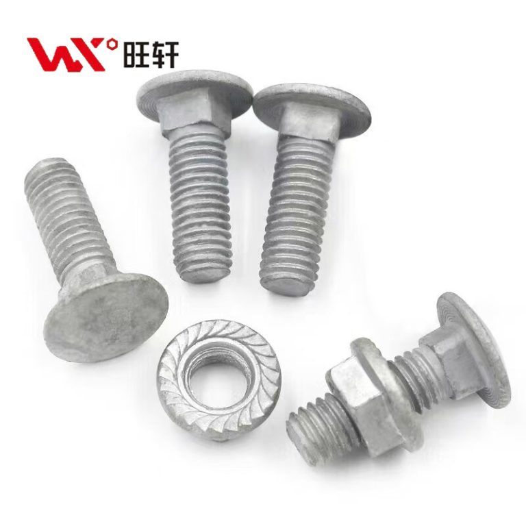 Болты с квадратным подголовком DIN603, класс 4.8, 8.8, 10.9, 12.9, HDG - Handan Wangxuan Fastener Manufacturing Co., LTD