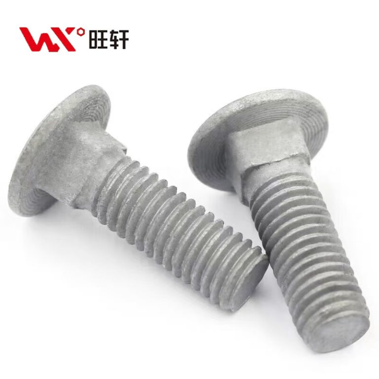 Болты с квадратным подголовком DIN603, класс 4.8, 8.8, 10.9, 12.9, HDG - Handan Wangxuan Fastener Manufacturing Co., LTD