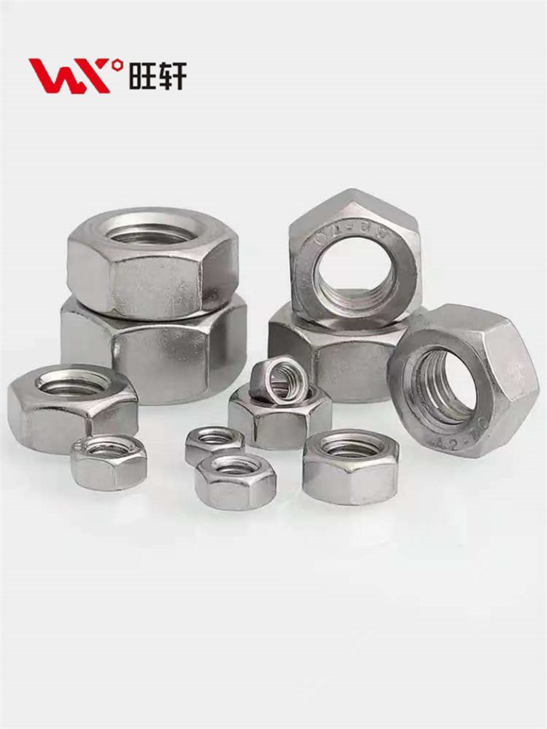 Оптовая продажа шестигранных гаек из нержавеющей стали SS201, SS304, SS316 - Handan Wangxuan Fastener Manufacturing Co., LTD