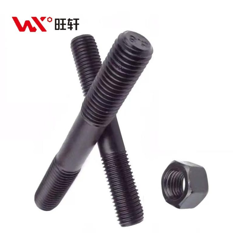 Черная шпилька с гайкой UNC, UNF, BSW, оцинкованная HDG - Handan Wangxuan Fastener Manufacturing Co., LTD