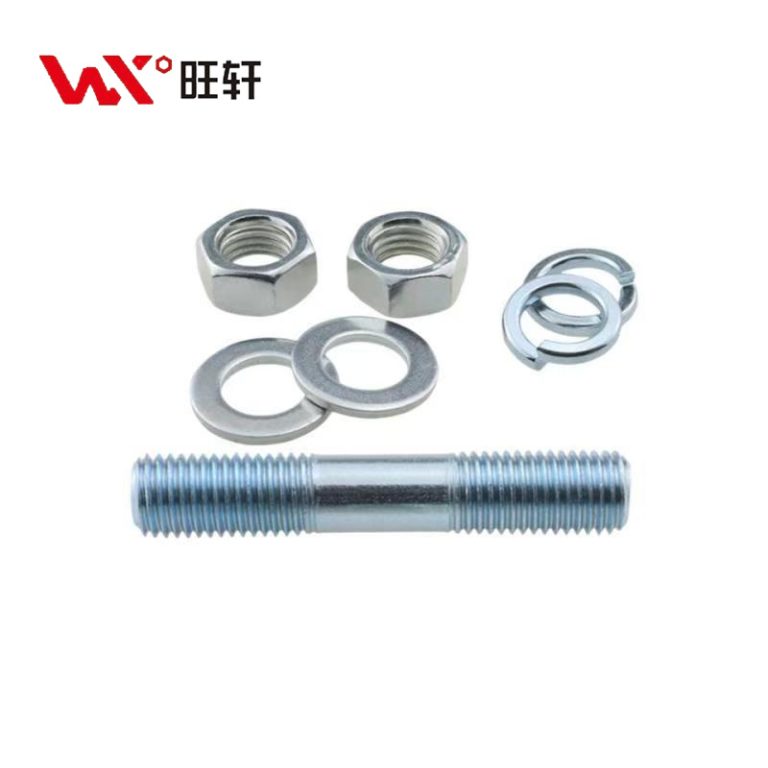 Черная шпилька с гайкой UNC, UNF, BSW, оцинкованная HDG - Handan Wangxuan Fastener Manufacturing Co., LTD