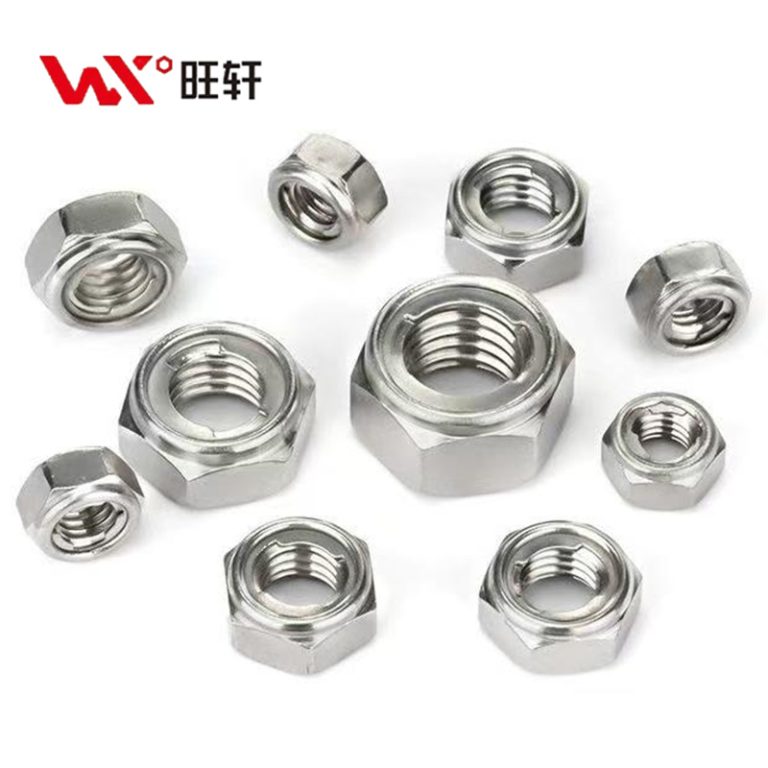 Гайка оцинкованная с нейлоновой вставкой DIN980 - Handan Wangxuan Fastener Manufacturing Co., LTD