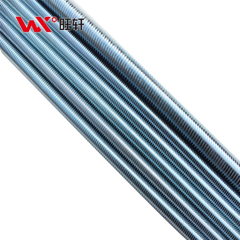 Оцинкованный стержень DIN975 класса прочности 4.8, 8.8, 8.9 с резьбой - Handan Wangxuan Fastener Manufacturing Co., LTD