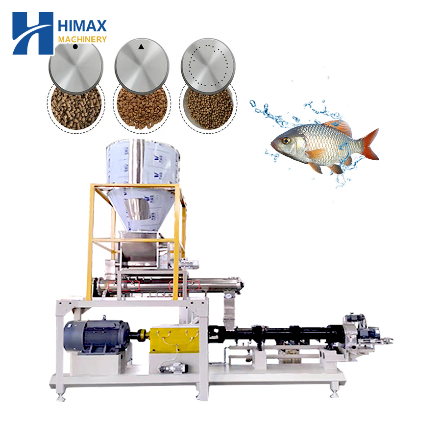 Китай Автоматическая линия по производству кормов для рыбы Поставщик - Himax Machinery