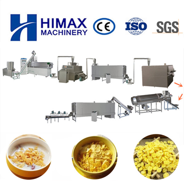 Китай Линия по производству кукурузных хлопьев Поставщик - Himax Machinery