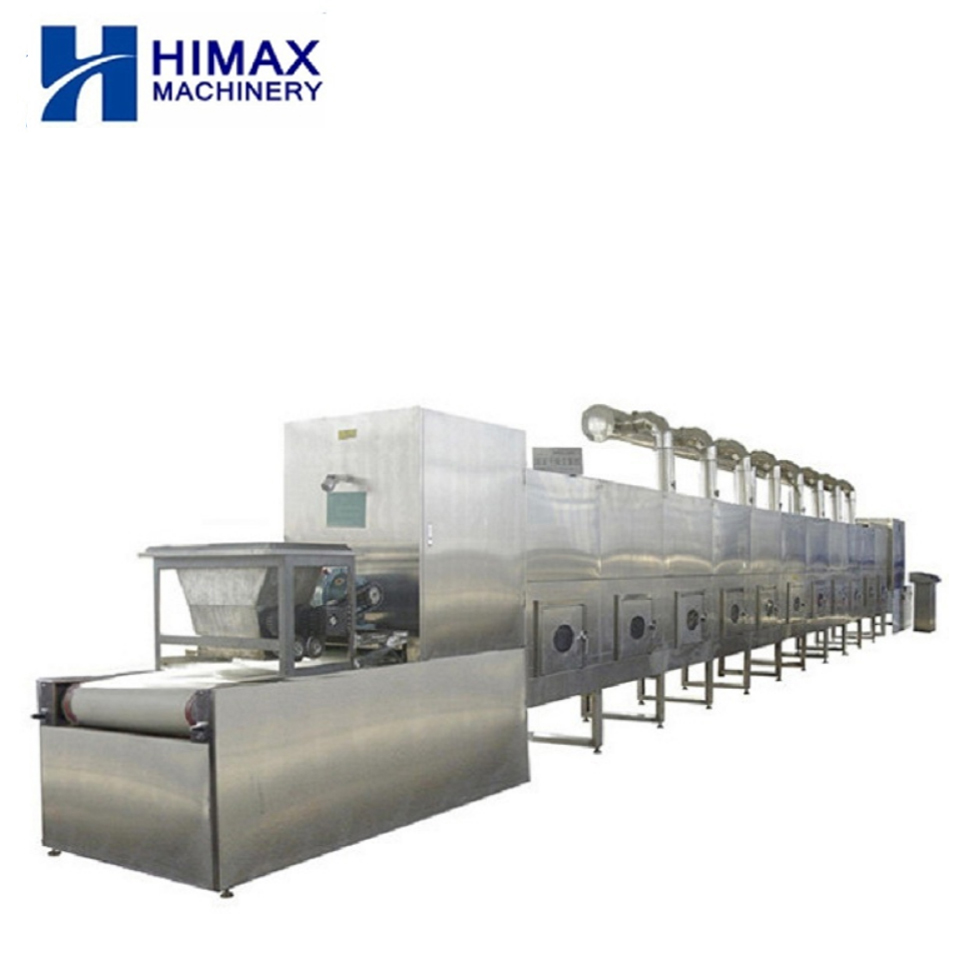 Китай Многофункциональная туннельная микроволновая сушилка Поставщик - Himax Machinery