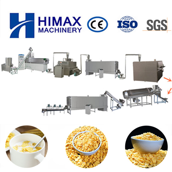 Китай Линия по производству кукурузных хлопьев «три в одном» Поставщик - Himax Machinery