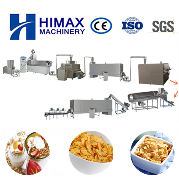 Китай Линия по производству кукурузных хлопьев Поставщик - Himax Machinery