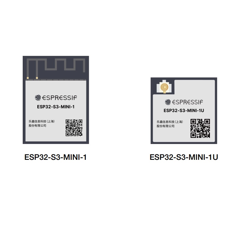 ESP32-S3 ESP32-S3-MINI-1 ESP32-S3-MINI-1U