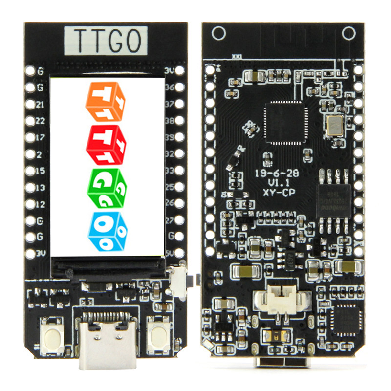 LILYGO TTGO T-Display 1.14 дюймовый жк-дисплей ESP32 Wireless Module WiFi Bluetooth Low Power Consumption Development Board