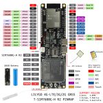 LILYGO T-SIM7600G-H R2 T-SIM7600E-H ESP32 модуль 18560 аккумулятор солнечных батарей ESP32- wrover WiFi BLE платы разработки - Muz Technology Co., Ltd.