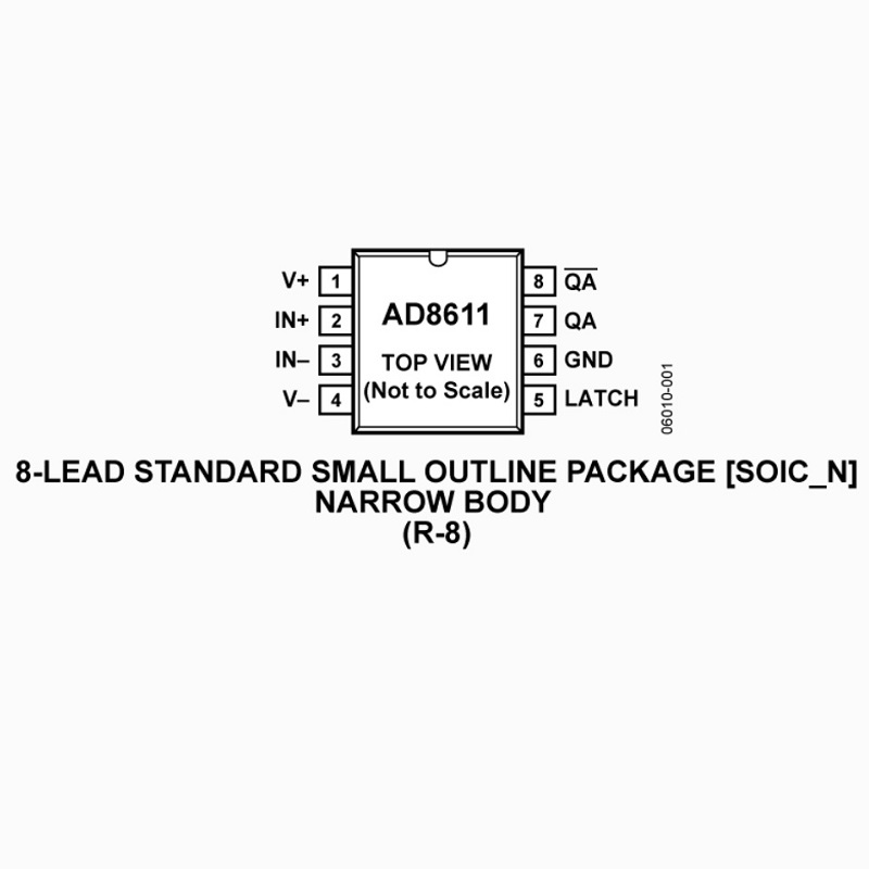 Analog Devices AD8611 8-листь Ultrastast 4 NS Single Supply Comparator - Muz Technology Co., Ltd.