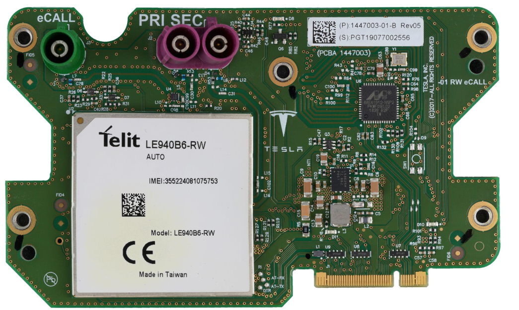 LTE control board