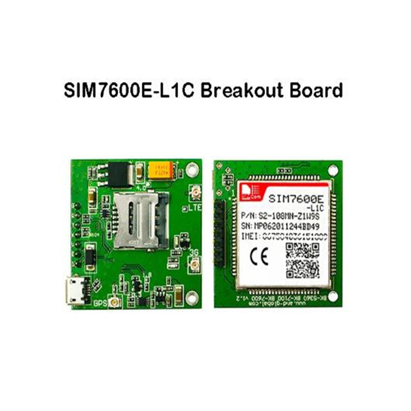 SIM7600E-L1C — многодиапазонный LTEFDD/HSPA+/UMTS/EDGE/GPRS/GSM модуль - Muz Technology Co., Ltd.