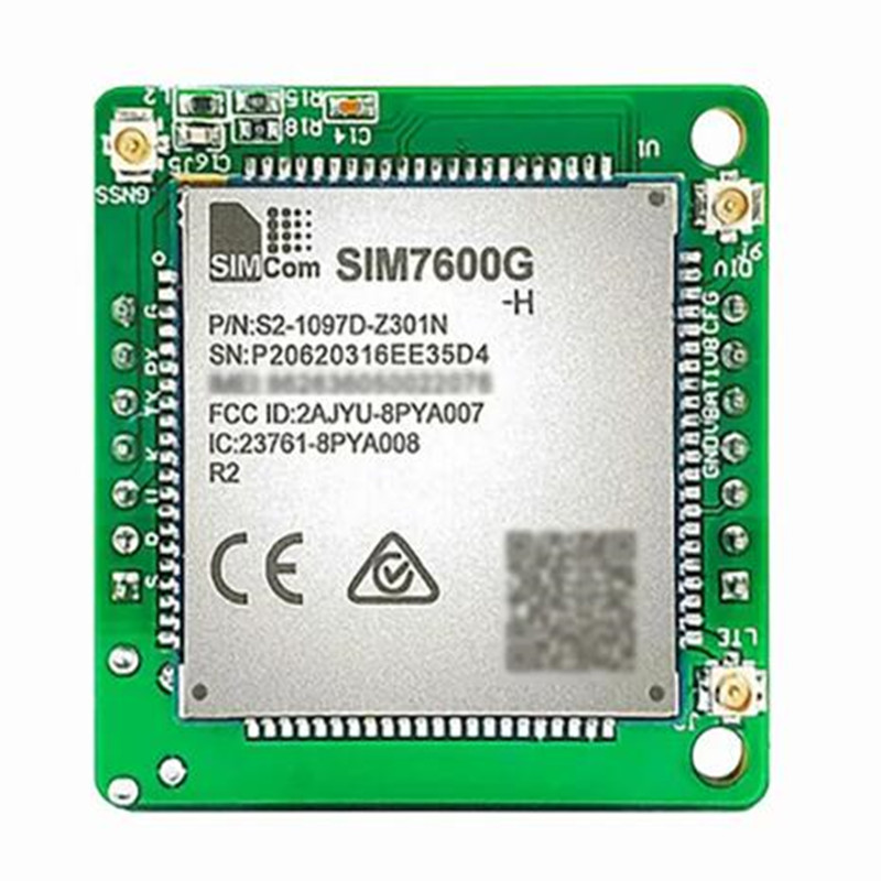 Оригинальный LTE CAT4 модуль 4G модуль SIM7600G-H mini board Development Extension board WITH GPS AND 4G ANTENNA SIM7600