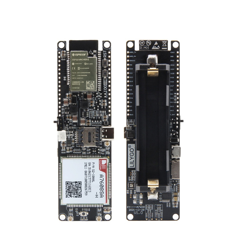 Лилиго T-A7608SA-H T-A7608E-H ESP32 SIM LTE Wireless Module WIFI BT Development Board Solar Low Power IoT Core Board